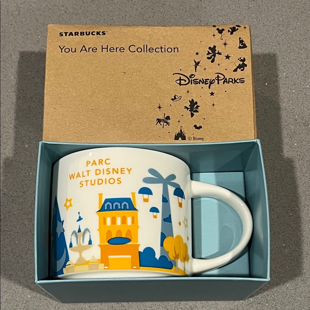 NWT Starbucks You Are Here Collection Disney Parks PARIS Mug 14 oz